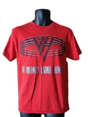 Vintage Van Halen 1991 Tour Shirt Unlawful Carnal Knowledge 90s Size L